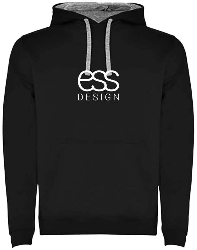 Hoodie med logo